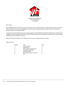 NSC Wholesale Holdings, LLC - National Wholesale Liquidators