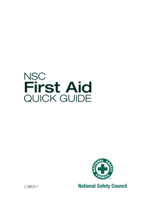 First Aid - SafetyServe.com