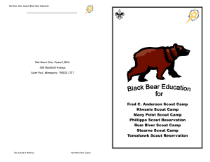 NSC Bear Manual.pub - Northern Star Camping