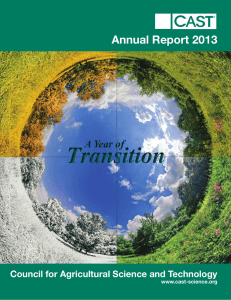CAST Annual Report 2013