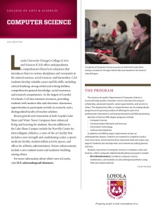 computer science - Loyola University Chicago