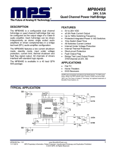 MP8049S - Monolithic Power System