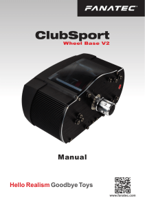 Manual - Fanatec