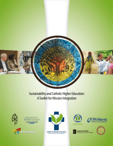 Sustainability and Catholic Higher Education: A Toolkit for Mission