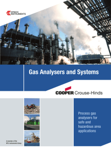 Gas Analysers and Systems