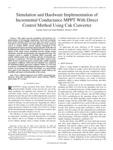 Simulation and Hardware Implementation of Incremental