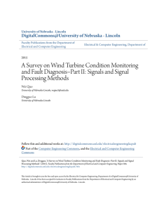 A Survey on Wind Turbine Condition Monitoring and Fault Diagnosis