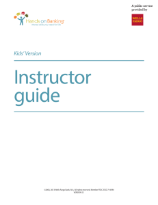 Kids Instructor Guide
