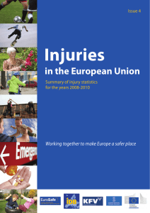 Injuries in the European Union