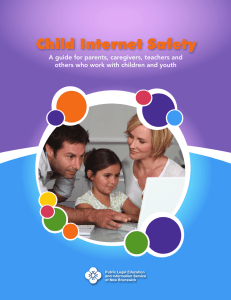 Child Internet Safety - Public Legal Education and Information