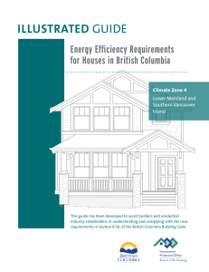 Illustrated Guide - Energy Efficiency Requirements for Houses in