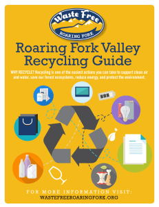 Roaring Fork Valley Recycling Guide