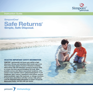 SimponiOne® Safe Returns