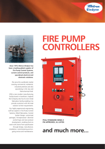 fire pump controllers - Metron Eledyne online