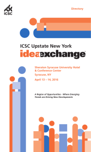 ICSC Upstate New York