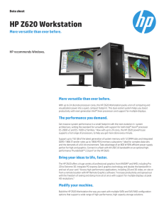 HP Z620 Workstation