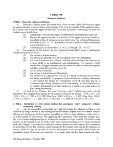 Chapter 50B - North Carolina General Assembly