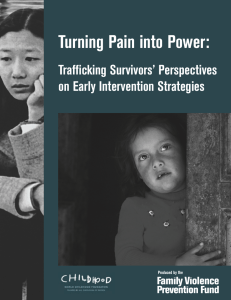 Turning Pain into Power - Futures Without Violence