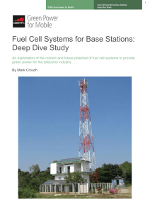 Fuel Cell Systems for Base Stations: Deep Dive Study