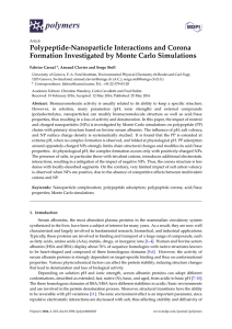 Polypeptide-Nanoparticle Interactions and Corona Formation