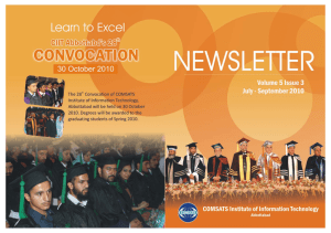 Vol 5 Issue 3 - COMSATS Institute of Information Technology