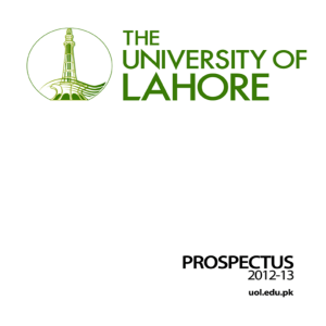 PRoSPecTS - The University of Lahore