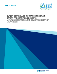 owner controlled insurance program: safety program requirements