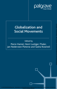 Globalization and Social Movements