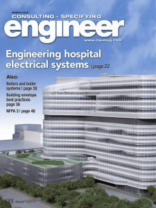 Specifying Hospital Electrical Distribution Systems