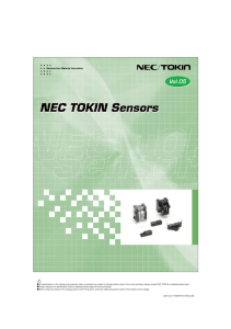 2007.03.15 P0805NTSE09VOL05E All specifications in this catalog