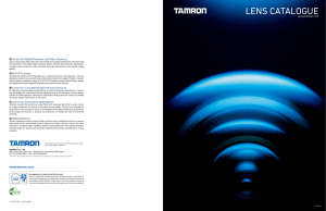 lens catalogue