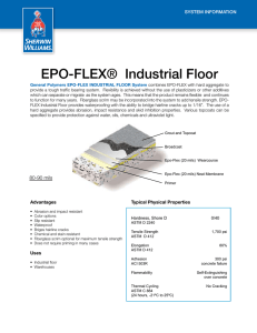 EPO-FLEX Industrial Floor