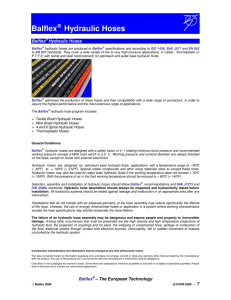 Balflex® Hydraulic Hoses