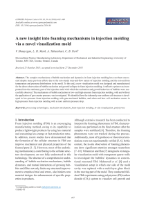 A new insight into foaming mechanisms in injection molding via a