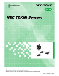 Tokin OHD5R-95B Datasheet