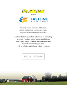 Fastline Media Group Media Kit