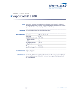 VaporCoat® 2200