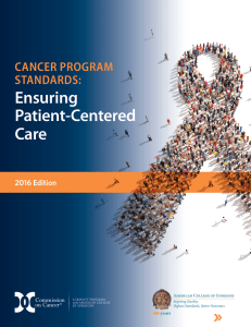 Cancer Program Standards: Ensuring Patient