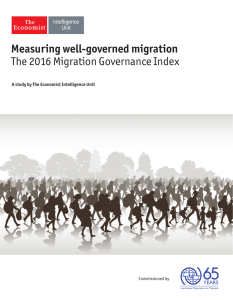 Measuring well-governed migration: The Migration Governance Index