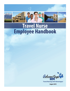 Travel Nurse Employee Handbook
