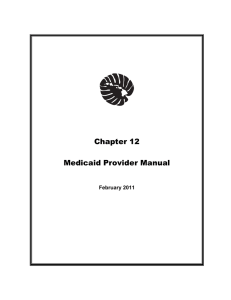 February 2011 - Department of Human Services Med Quest Division