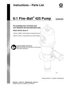308608K - 6:1 Fire-Ball 425 Pump - US English