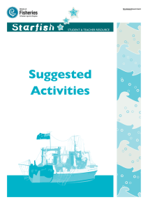 Suggested Activities - Ministry of Fisheries