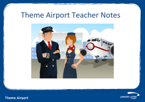 Theme Airport Teacher Notes