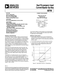 AD706 Data Sheet