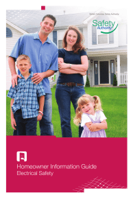 Electrical Safety Homeowner Information Guide