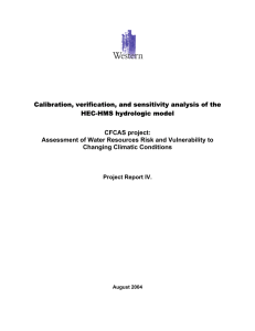 Calibration, verification, and sensitivity analysis of the HEC