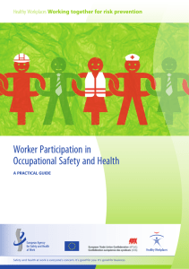 Worker Participation in Occupational Safety and Health - EU-OSHA