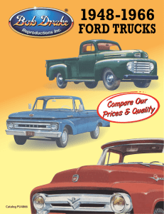 ford trucks - Bob Drake Reproductions