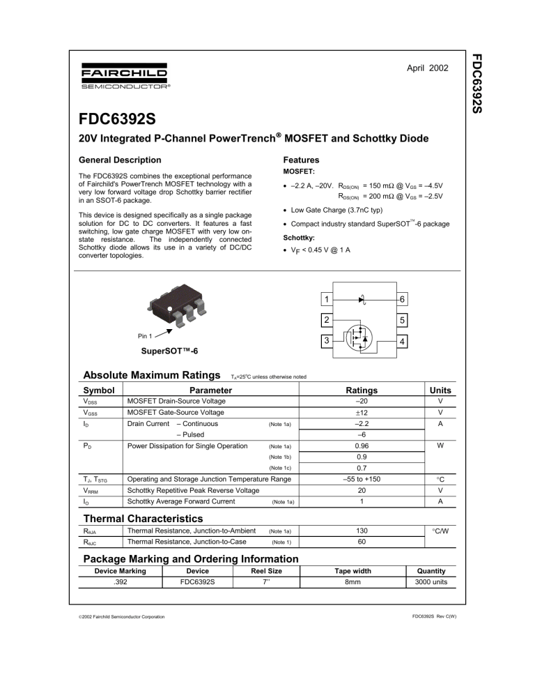 FDC6392S - Octopart